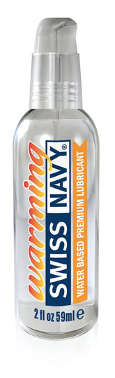 Swiss Navy Warming Lubricant 2 Ounce Water Based Personal Lubricant Water Based Lube
